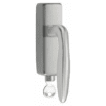 Formani LB18H-DKLOCK-O draaikiepgarnituur afsluitbaar mat roestvast staal rechtsdraaiend