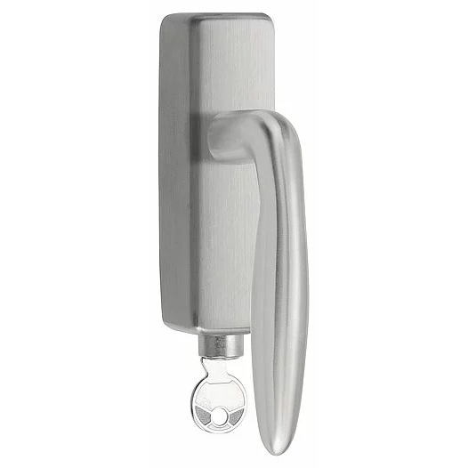 Formani LB18H-DKLOCK-O draaikiepgarnituur afsluitbaar mat roestvast staal rechtsdraaiend