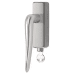 Formani LB20-DKLOCK-O draaikiepgarnituur afsluitbaar mat roestvast staal rechtsdraaiend