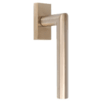 Formani LB2-DK-Q draaikiepgarnituur niet afsluitbaar PVD licht brons rechts/links draaiend