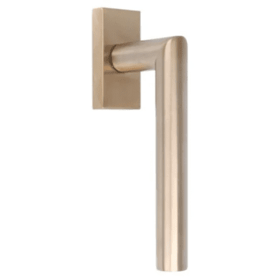 Formani LB2-DK-Q draaikiepgarnituur niet afsluitbaar PVD licht brons rechts/links draaiend