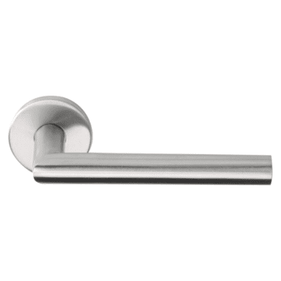 Deurkruk Cornisa | ronde rozet | EN1906 klasse 3 | PVD mat roestvast staal