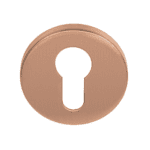 Formani | Cilinderplaatje BASIC LBY50 6mm | PVD Gepolijst Koper