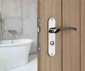 Deurbeslag in natte ruimtes