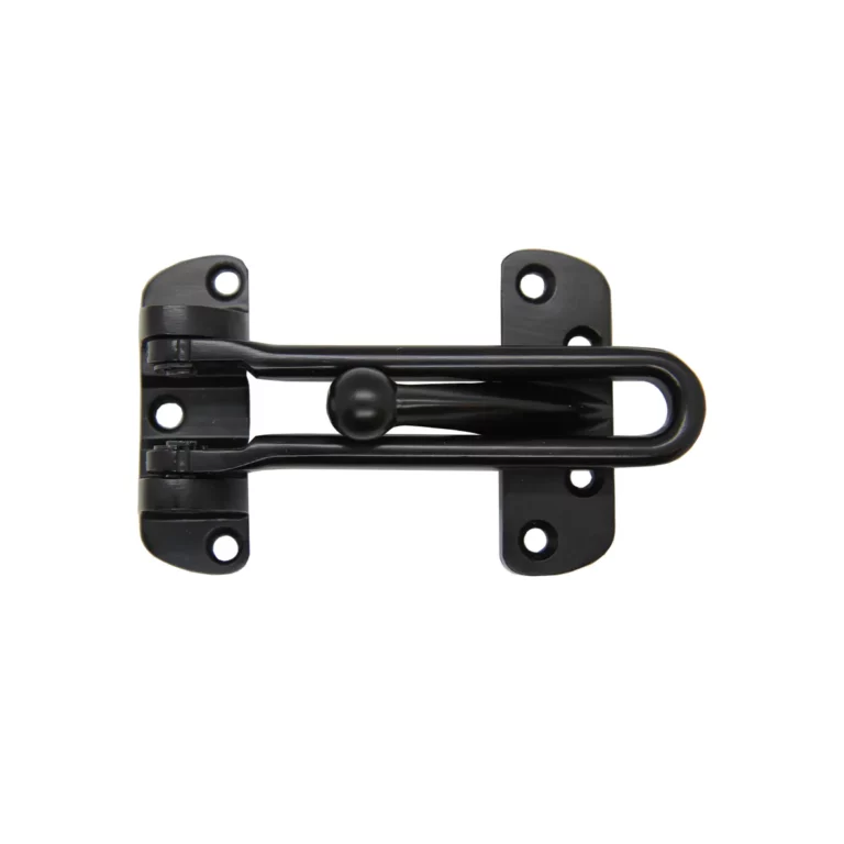 AXA Kierstandhouder IN – Mat Zwart | Solide Deurbeveiliging voor Gelijkliggende Buitendeuren