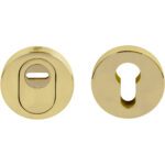 Formani | LBVEIL-KT | massief veiligheidscilinderrozet met kerntrekbeveiliging | SKG*** | messing ongelakt