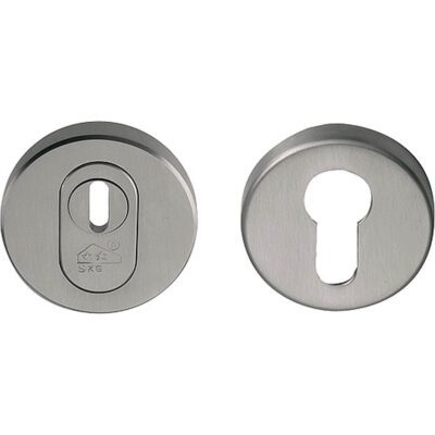 Formani | LBVEIL-KT | massief veiligheidscilinderrozet met kerntrekbeveiliging | SKG*** | PVD mat nikkel