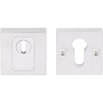 Formani | LSQVEIL-KT | massief veiligheidscilinderrozet met kerntrekbeveiliging | SKG*** | gepolijst roestvast staal