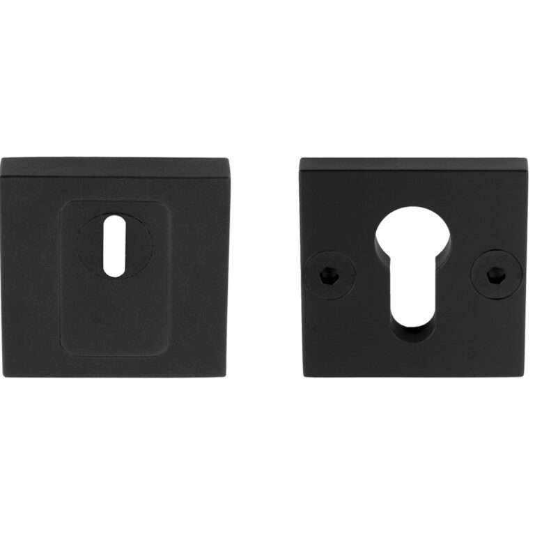 Formani | LSQVEIL-KT | massief veiligheidscilinderrozet met kerntrekbeveiliging | SKG*** | mat zwart