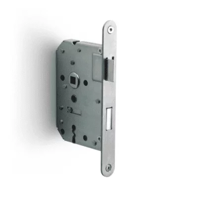 BASICS LBLA-N56 deurslot sleutel afgerond rvs    