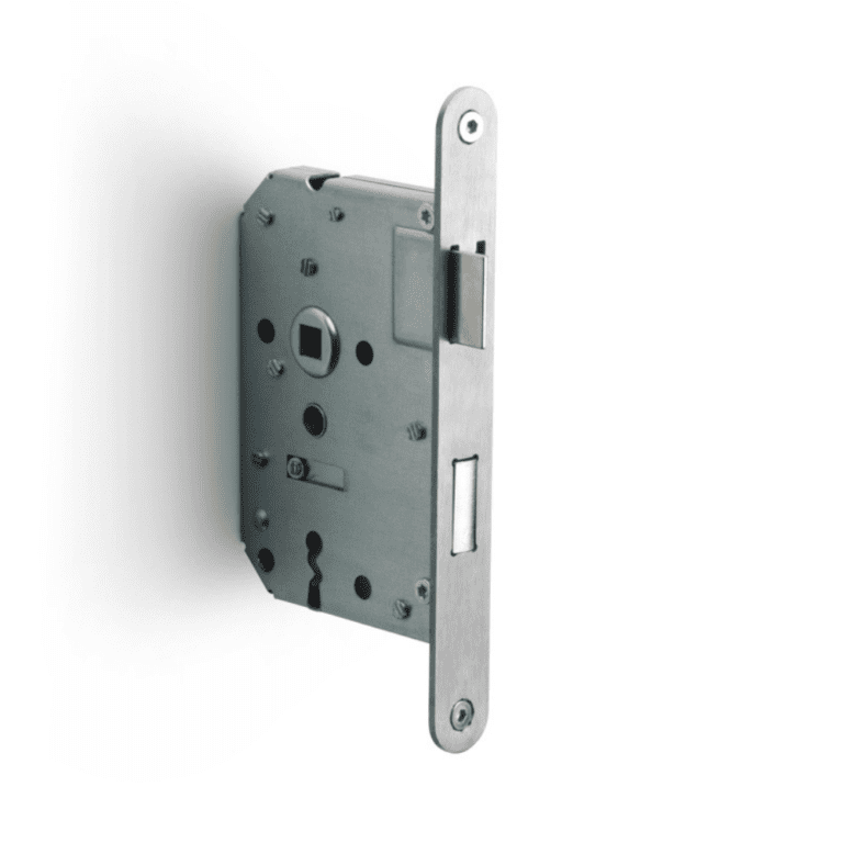 BASICS LBLA-N56 deurslot sleutel afgerond rvs    