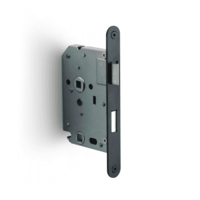 Formani BASICS LBLA-W63x8 deurslot toilet afgerond zwart