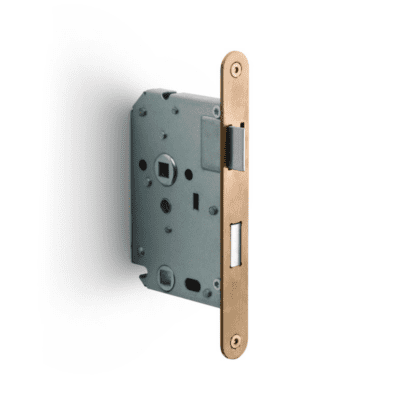 Formani BASICS LBLA-W63x8 deurslot toilet afgerond PVD Licht Brons