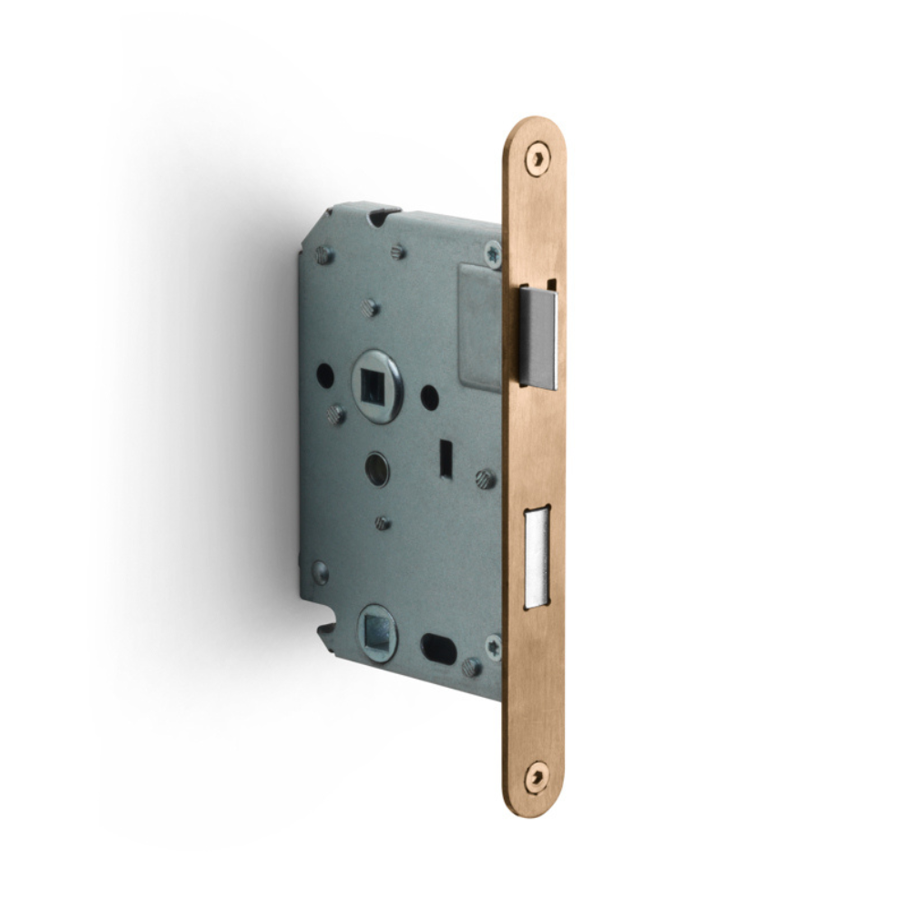 Formani BASICS LBLA-W63x8 deurslot toilet afgerond PVD Licht Brons