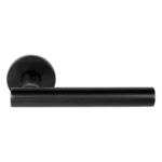 Formani | Deurkruk BASIC LB7-19 op ronde rozet | PVD Gunmetal