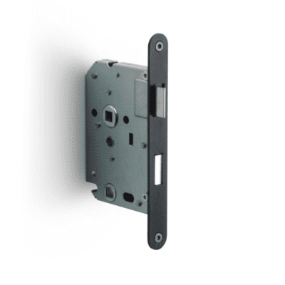 Formani BASICS LBLA-W63x8 deurslot toilet afgerond PVD Gun Metal