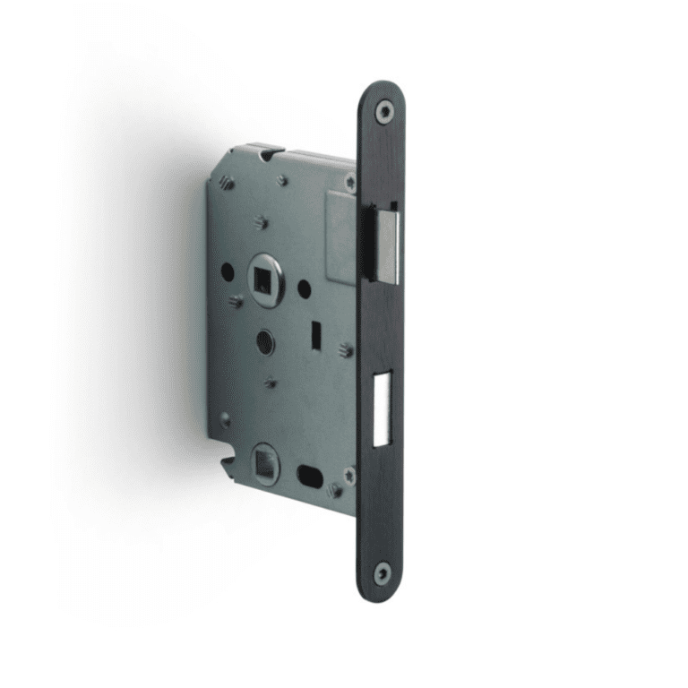 Formani BASICS LBLA-W63x8 deurslot toilet afgerond PVD Gun Metal