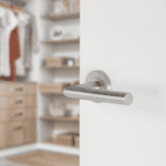 Differnz | Amsterdam deurkruk | rond rozet | mat chroom