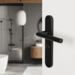 Differnz | Amsterdam deurkruk | ovaal schild | WC 63 mm | zwart