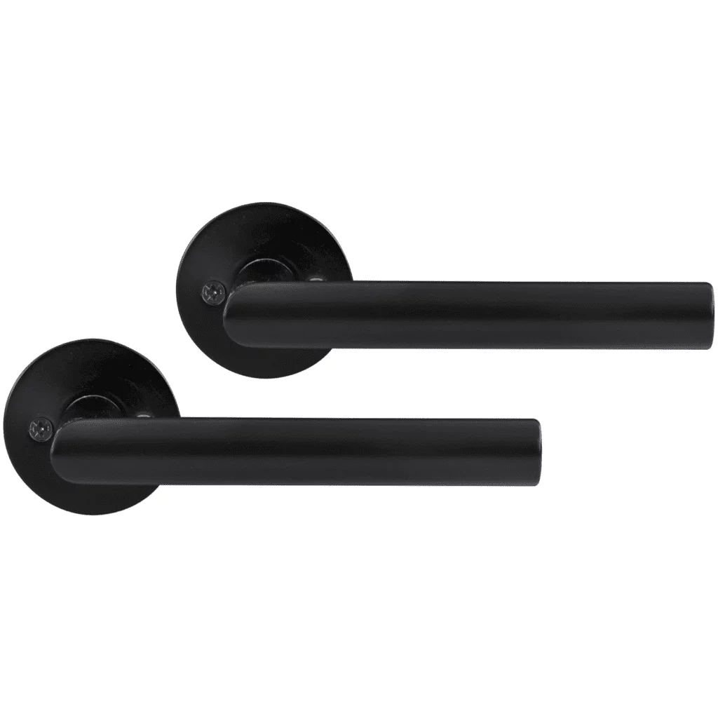 Differnz | Amsterdam deurkruk | rond rozet | zwart