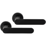 Differnz | Eindhoven deurkruk | rond rozet | zwart