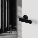 Differnz | Eindhoven deurkruk | rond rozet | zwart