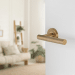 Differnz | Utrecht deurkruk | rond rozet | goud