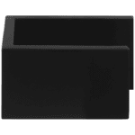 Formani | Voordeurknop BM200V Vast op Rozet | Mat zwart