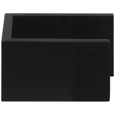 Formani | Voordeurknop BM200V Vast op Rozet | Mat zwart