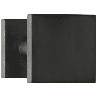 Formani | Voordeurknop BSQ60V Vast op Rozet | PVD gunmetal