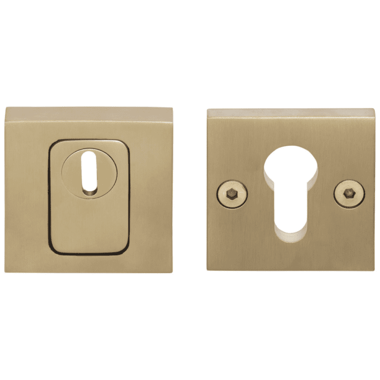 Formani | BSQVEIL-KT | massief veiligheidscilinderrozet met kerntrekbeveiliging | SKG*** | PVD mat goud