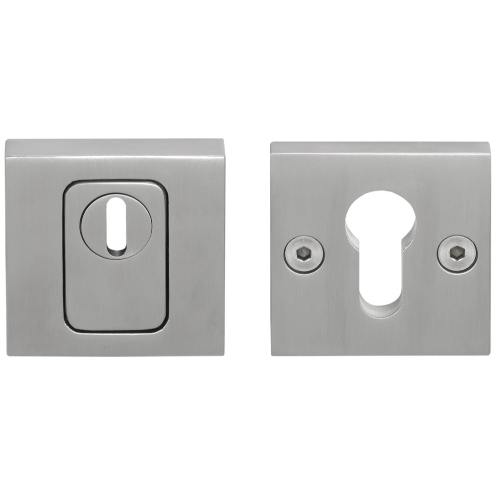 Formani | BSQVEIL-KT | massief veiligheidscilinderrozet met kerntrekbeveiliging | SKG*** | mat roestvast staal