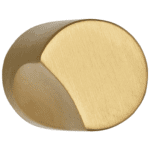 Formani | Voordeurknop DR200V Vast op Rozet | PVD mat goud