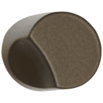 Formani | Voordeurknop DR200V Vast op Rozet | Brons