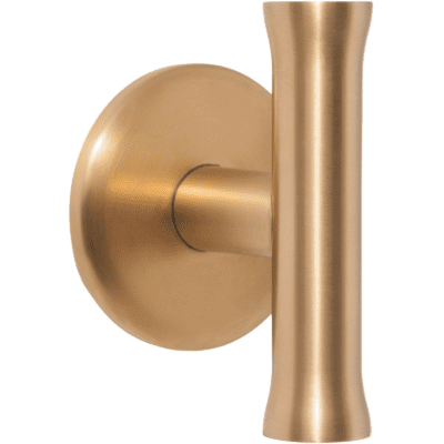 Formani | Voordeurknop EV102V-ZL Vast op Rozet | PVD mat goud