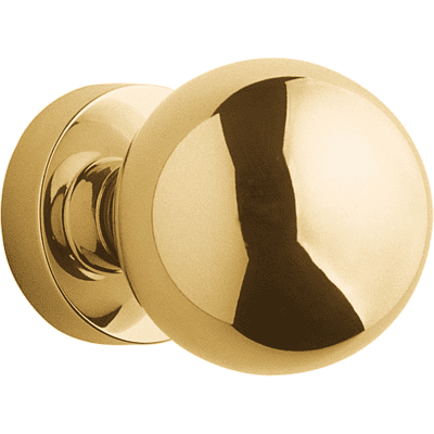 Formani | Voordeurknop F788B Vast op Rozet | Messing ongelakt