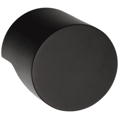 Formani | Voordeurknop GL200V Vast op Rozet | PVD mat zwart