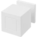 Formani | Voordeurknop JB200D Vast op Rozet | Wit