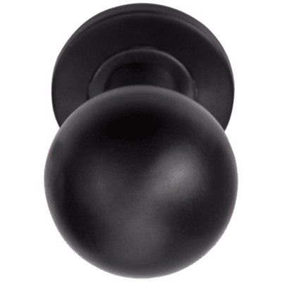 Formani | Voordeurknop LB501 Vast op Rozet | PVD gunmetal