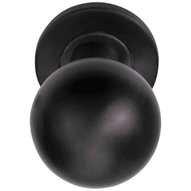 Formani | Voordeurknop LB501 Vast op Rozet | PVD gunmetal