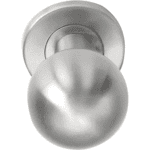 Formani | Voordeurknop LB501 Vast op Rozet | RVS