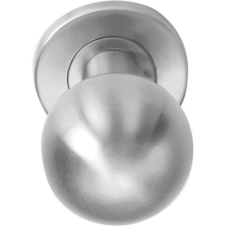 Formani | Voordeurknop LB501 Vast op Rozet | RVS