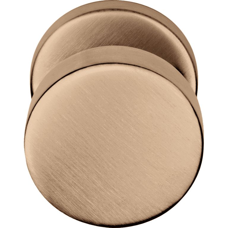 Formani | Voordeurknop LB503V Vast op Rozet | PVD licht brons