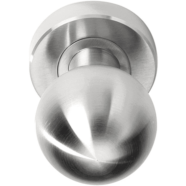 Formani | Voordeurknop LB55V Vast op Rozet | RVS