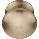 Formani | Voordeurknop LB65V Vast op Rozet | PVD licht brons