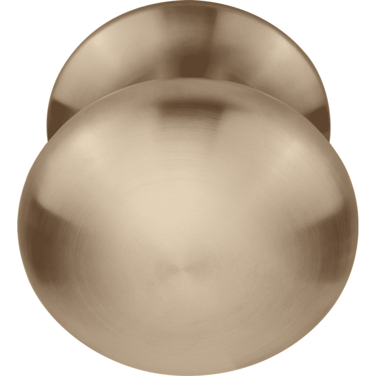 Formani | Voordeurknop LB65V Vast op Rozet | PVD licht brons