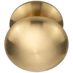 Formani | Voordeurknop LB65V Vast op Rozet | PVD mat goud