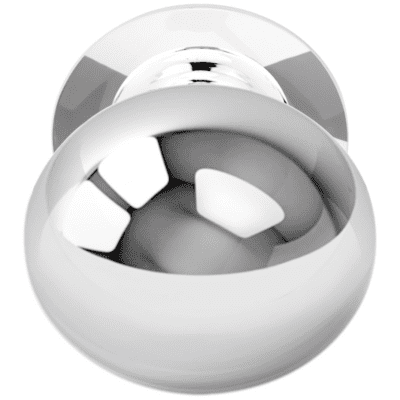 Formani | Voordeurknop LB65V Vast op Rozet | RVS gepolijst