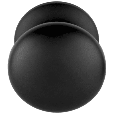 Formani | Voordeurknop LB65V Vast op Rozet | Mat zwart