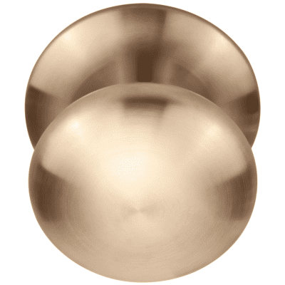 Formani | Voordeurknop LB80V Vast op Rozet | PVD licht brons